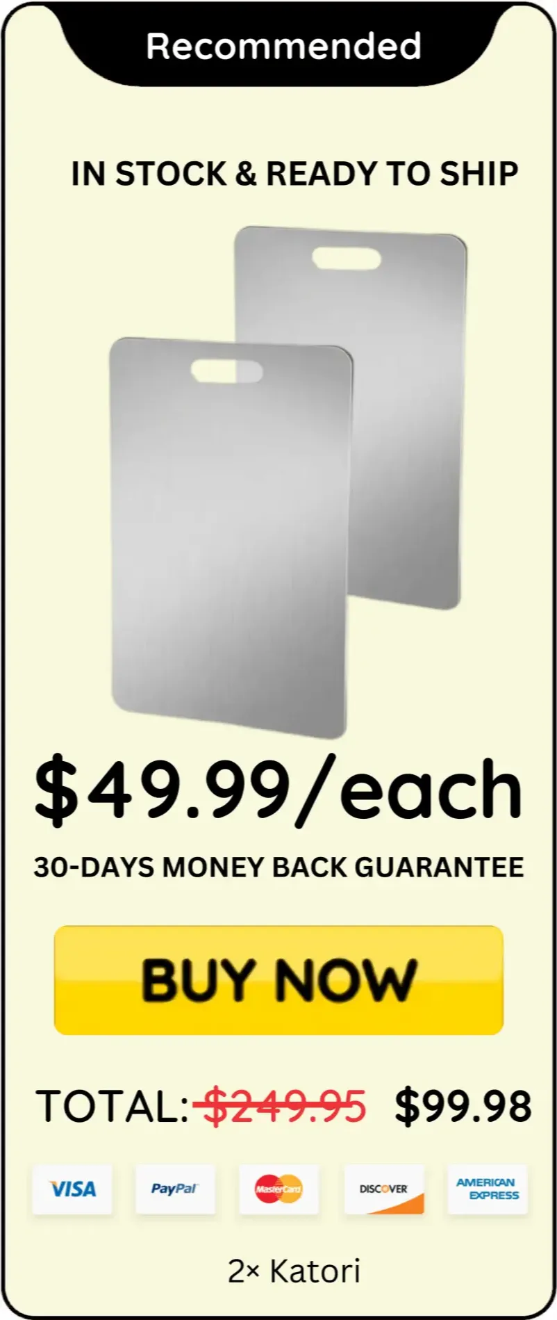 order Katori Cutting Board